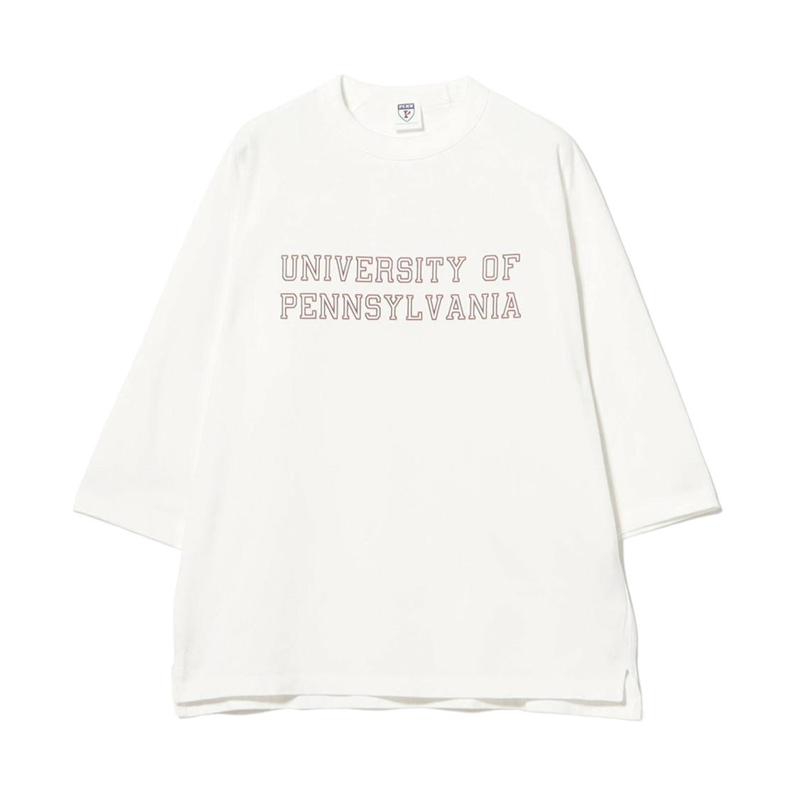 13-14-0633-545 (W) Beams Boy x Good Rock Speed Exclusive College Raglan T-Shirt White