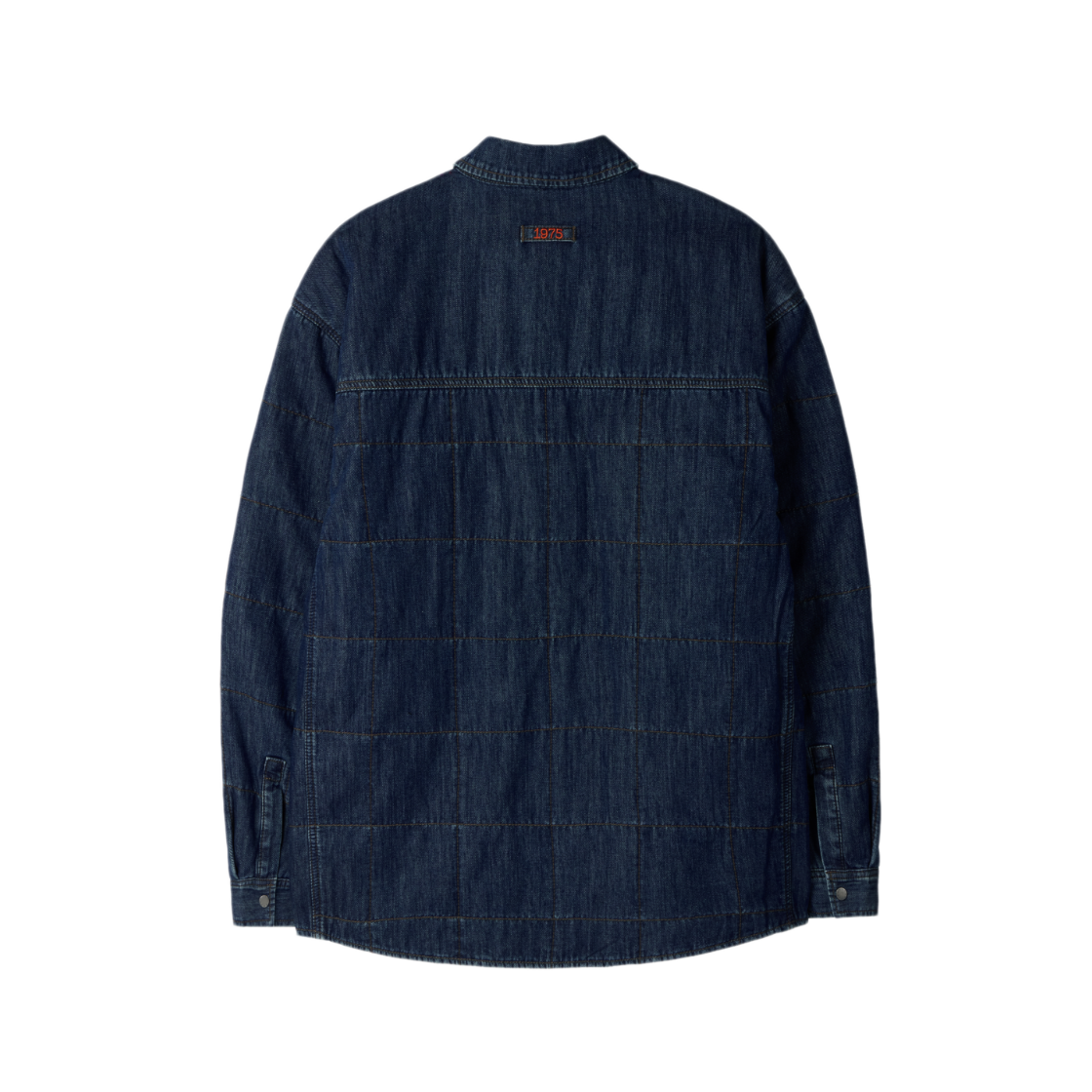 브롬톤 런던 데님 패딩 셔킷 인디고(BROMPTON LONDON Denim Padded Shacket Indigo) - 2