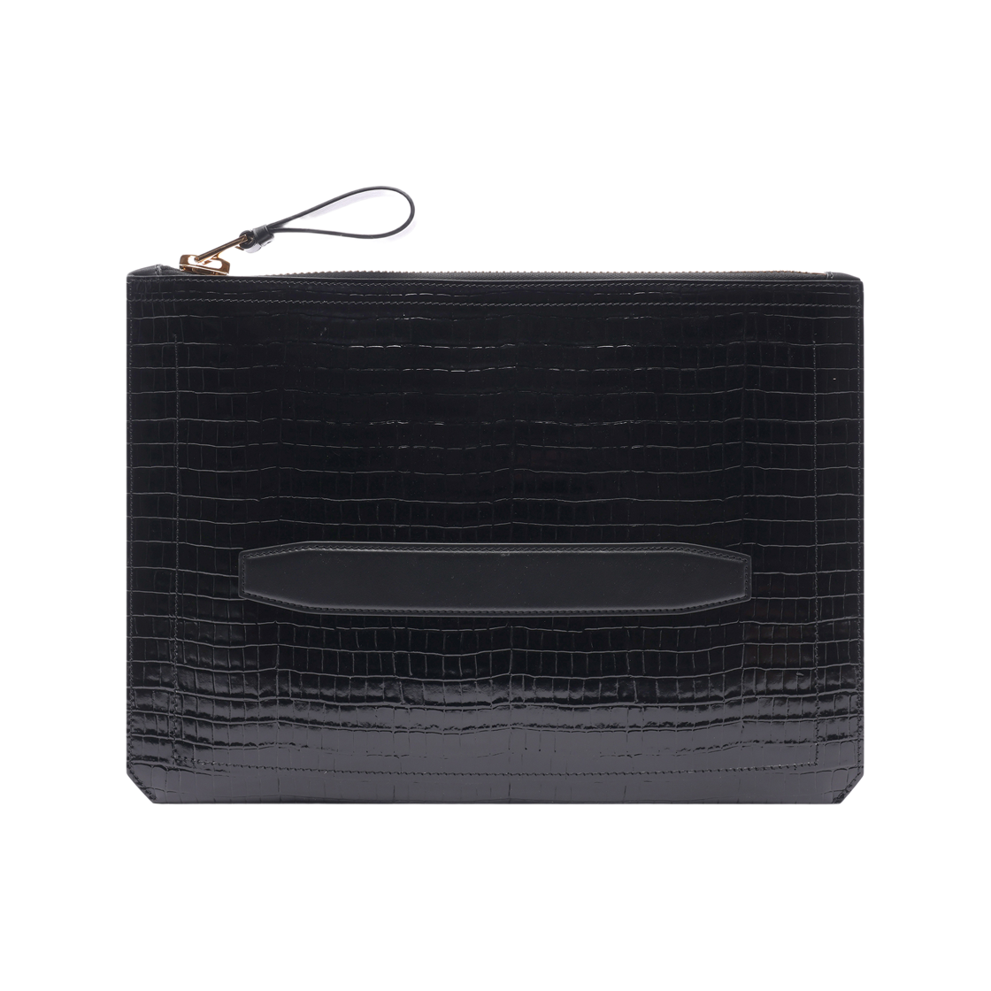 [25% 쿠폰] 톰포드 버클리 크로커다일 클러치 블랙([25% 쿠폰] Tom Ford Buckley Crocodile Clutch Black) - 2