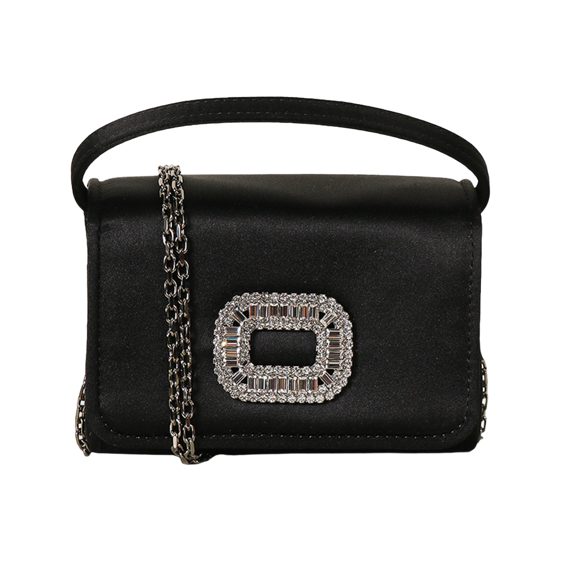 RAWAWT60101 V81 B999 [15% 쿠폰] Roger Vivier Pilgrim Tote Bag Black