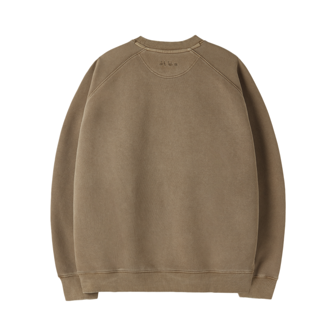브롬톤 런던 피그먼트 프린트 스웨트셔츠 브라운(BROMPTON LONDON Pigment Print Sweatshirt Brown) - 2