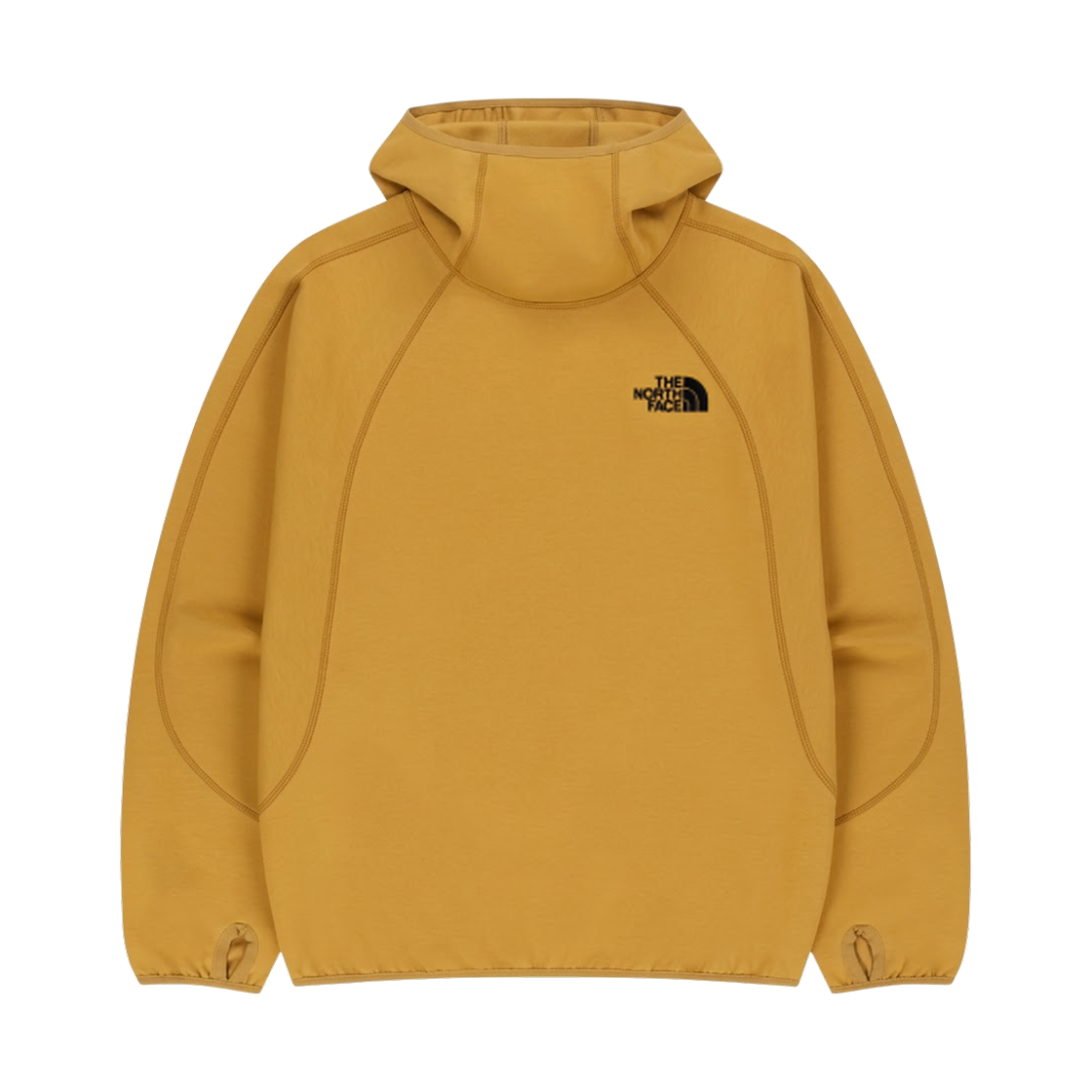 NM5PS51L The North Face White Label Cotidie Hood Pullover Mustard - 26FW