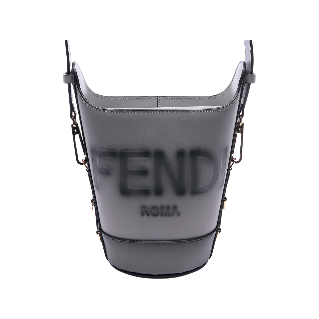 8BT348_AC9L_F1CKX_21S [25% 쿠폰] Fendi Bucket Shoulder Bag Gray