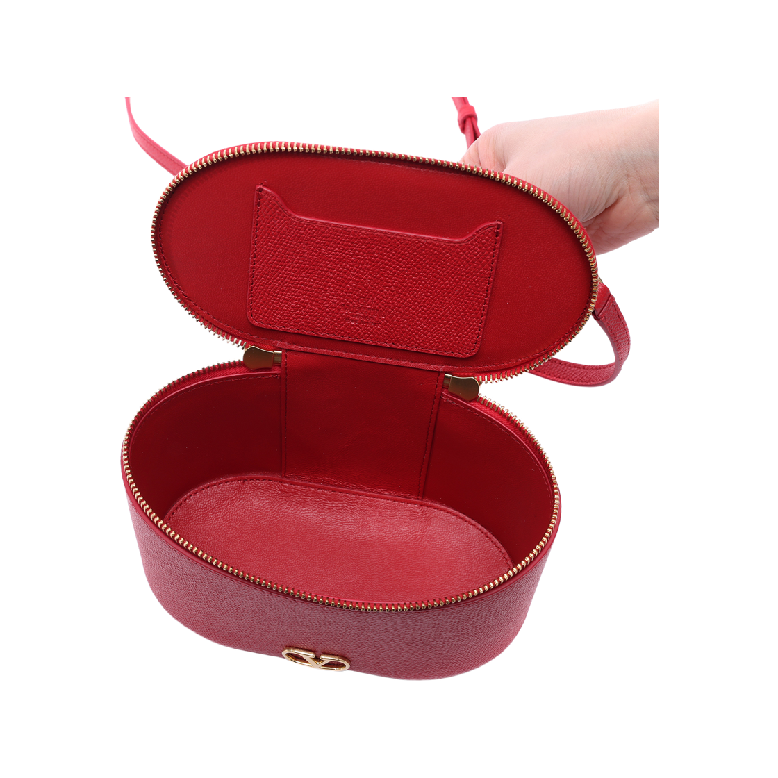 [25% 쿠폰] 발렌티노 레더 미니 숄더백 레드([25% 쿠폰] Valentino Leather Mini Shoulder Bag Red) - 6