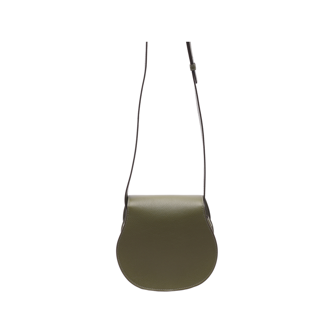 [25% 쿠폰] 끌로에 마르씨 스몰 새들백 라이트 캑터스([25% 쿠폰] Chloe Marcie Small Saddle Bag Light Cactus) - 4