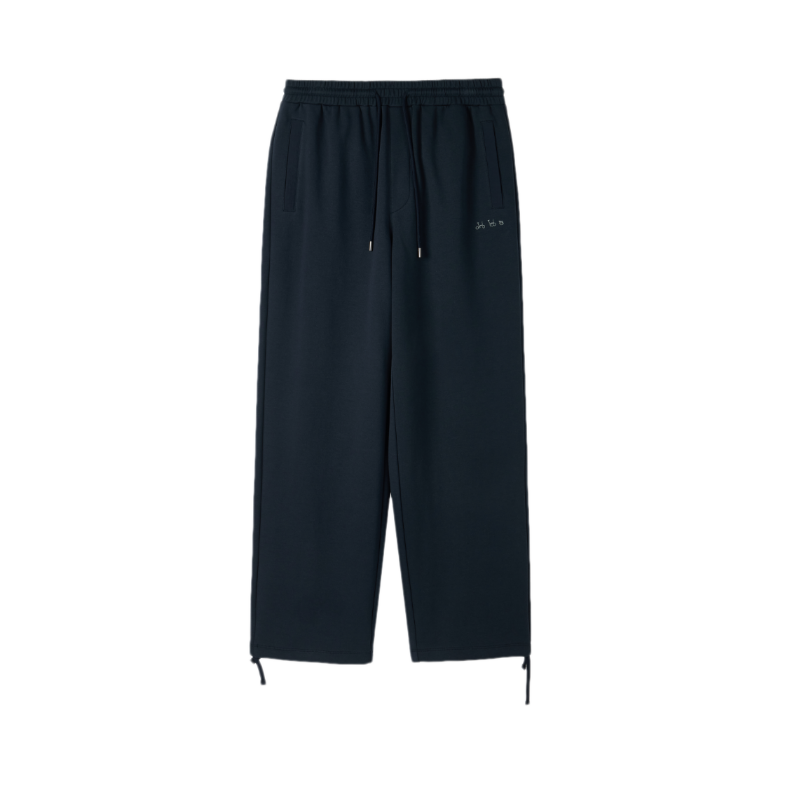 P253UPT162067 BROMPTON LONDON Reflective Jersey Trousers D Navy