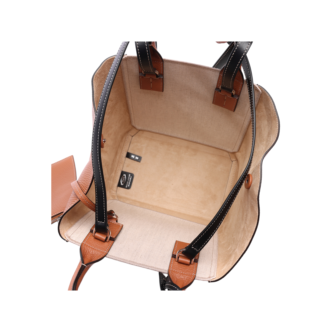 [25% 쿠폰] 토즈 더블 업 쇼핑백 브라운([25% 쿠폰] Tod's Double Up Shopping Bag Brown) - 6