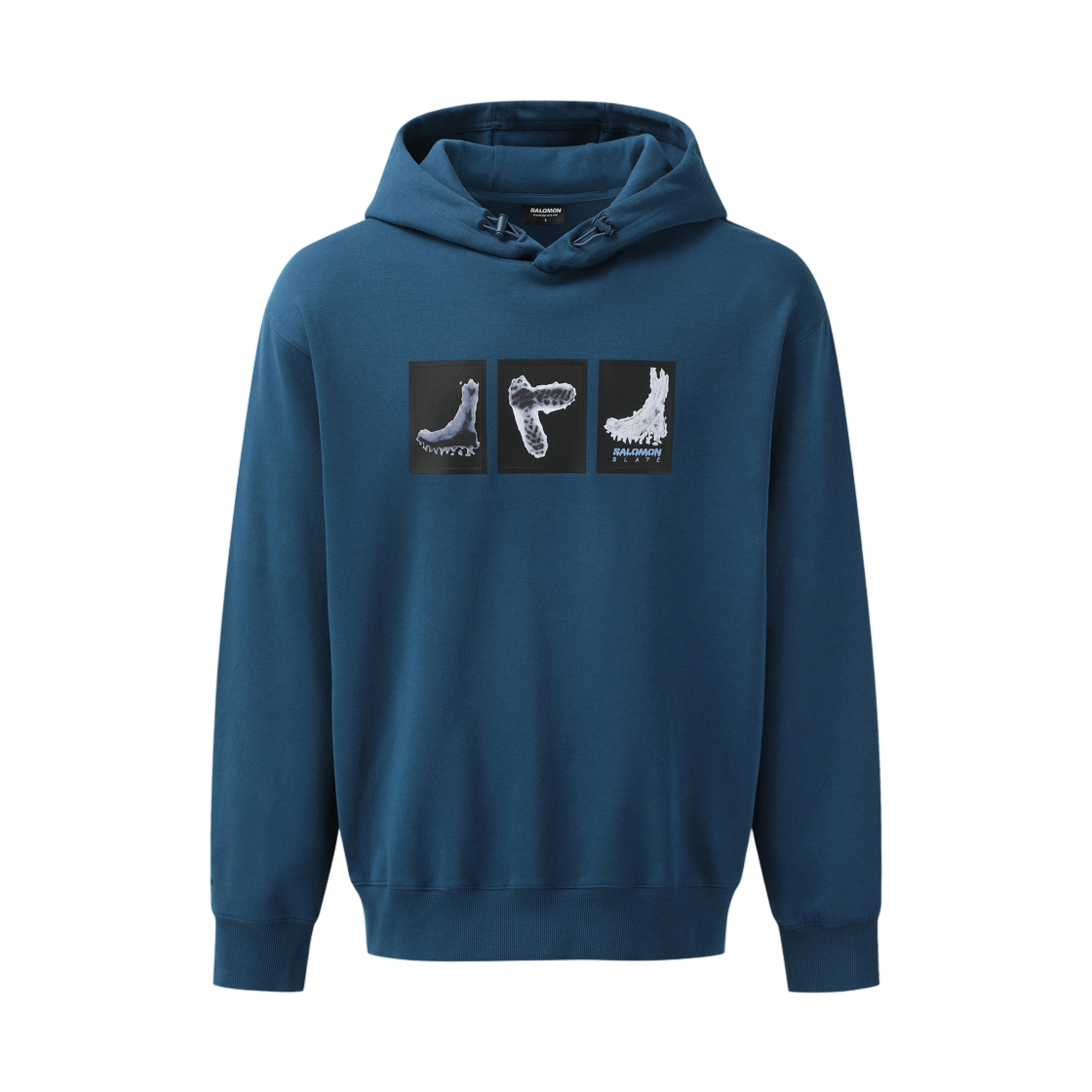 LD0377800 Salomon UNI Slate Frostride Hoodie Cyan