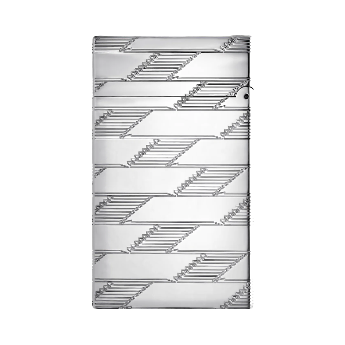 S.T. 듀퐁 르 그랜드 듀퐁 기로쉐 라이터 모노그램 1872 실버(S.T. Dupont Le Grand Dupont Guilloche Lighter Monogram 1872 Silver) - 2
