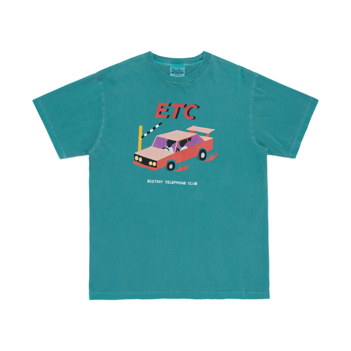 버퍼 ETC 티셔츠 그린(Buffer ETC T-Shirt Green)