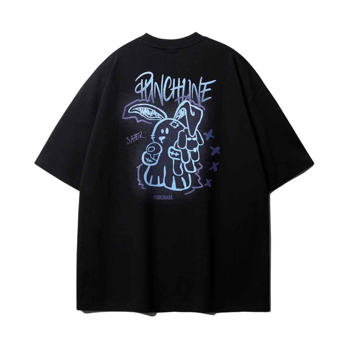 펀치라인 시큐어 반팔 블랙 ISST9142(PUNCHLINE Secure Short Sleeve Black ISST9142)