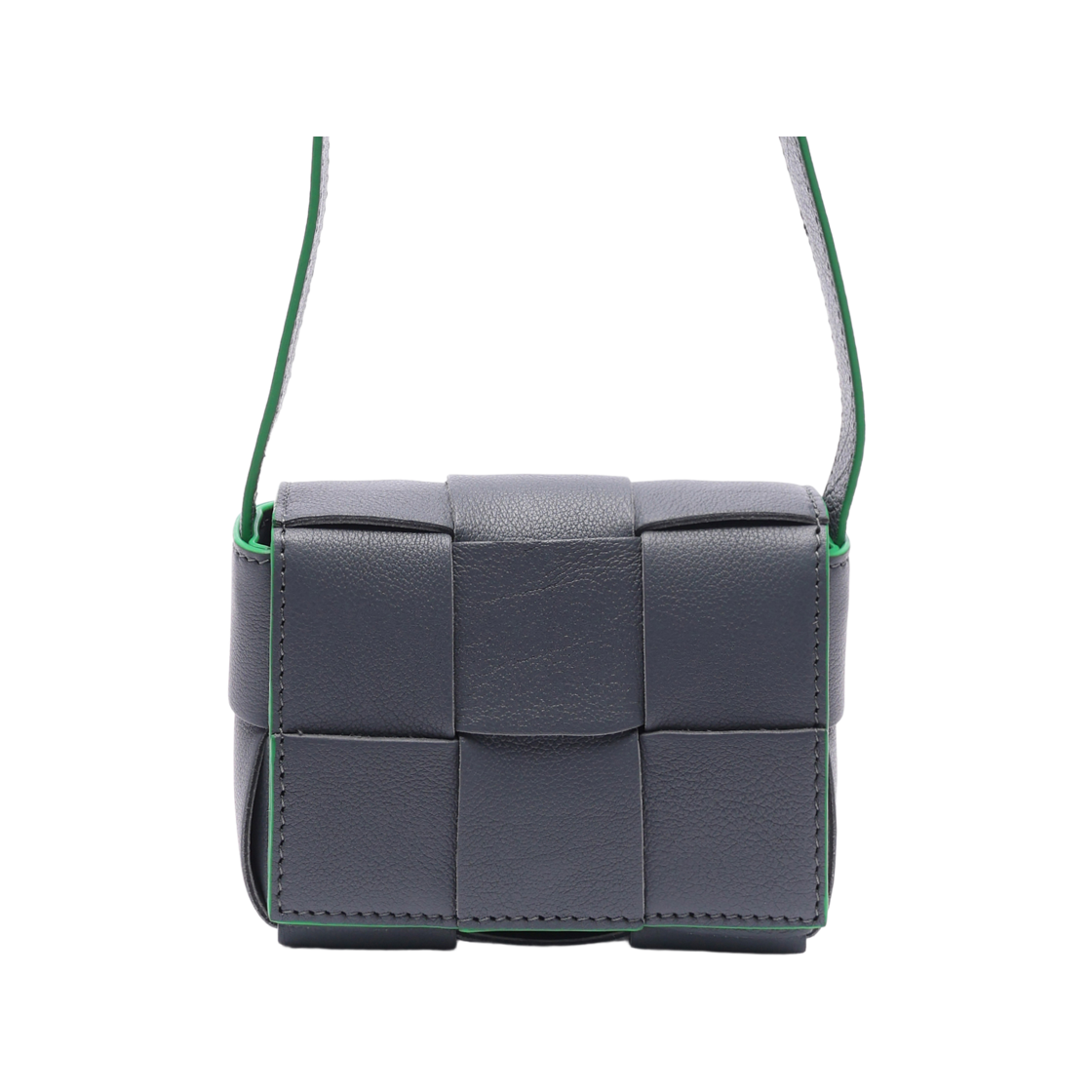 710139_V1Q71_1255_22F [25% 쿠폰] Bottega Veneta Mini Leather Candy Cassette Bag Thunder Parakeet