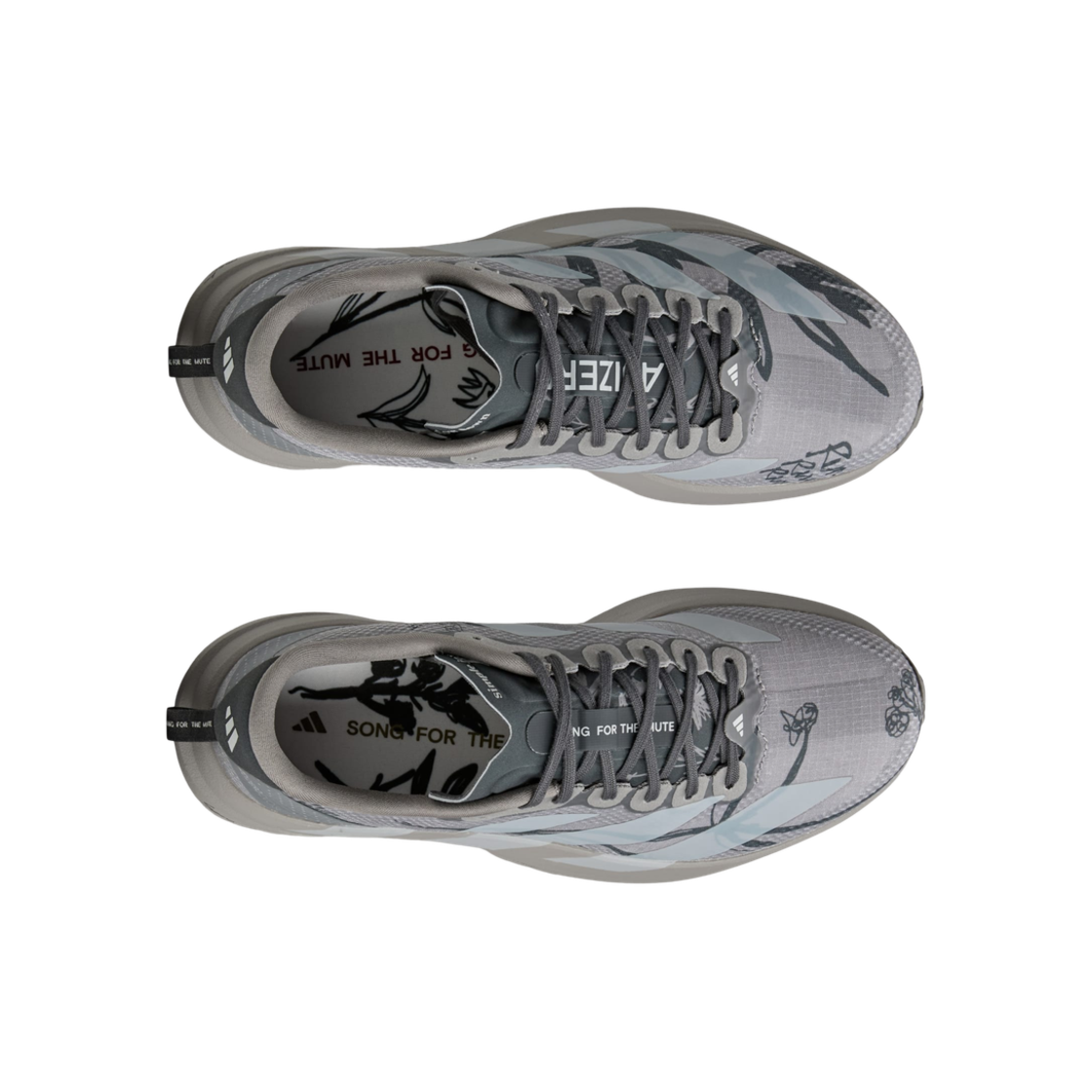 (W) 아디다스 x 송 포 더 뮤트 아디제로 EVO SL 도브 그레이 그레이 투((W) Adidas x Song for the Mute Adizero EVO SL Dove Grey Grey Two) - 2