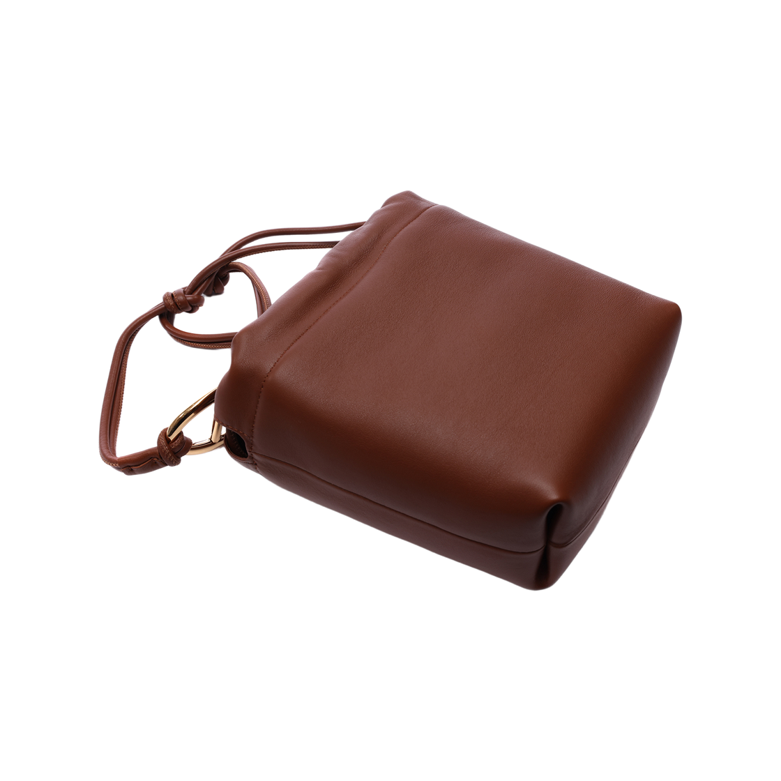 [25% 쿠폰] 발렌티노 브이로고 미니 푸프 버킷백 토바코([25% 쿠폰] Valentino Vlogo Mini Pouf Bucket Bag Tobacco) - 5