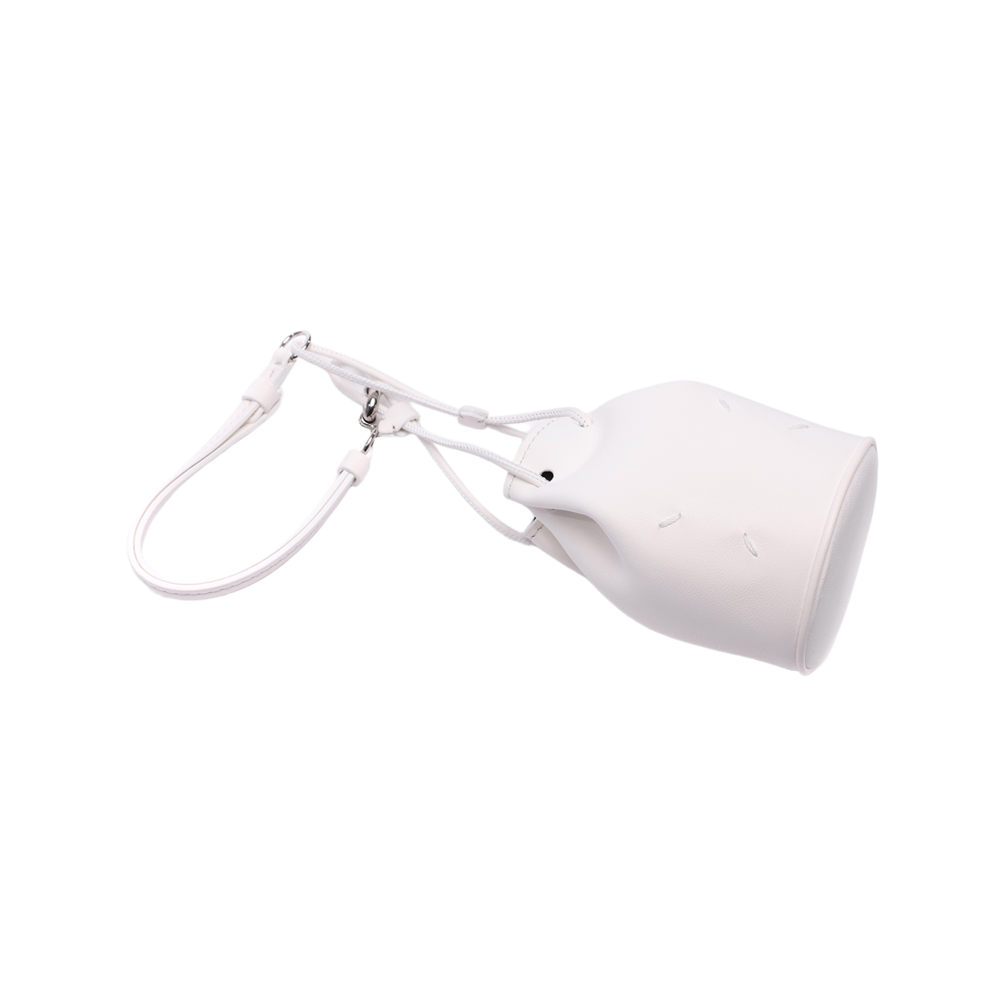 [25% 쿠폰] 메종 마르지엘라 스티치 마이크로 백 화이트([25% 쿠폰] Maison Margiela Stitch Micro Bag White) - 5