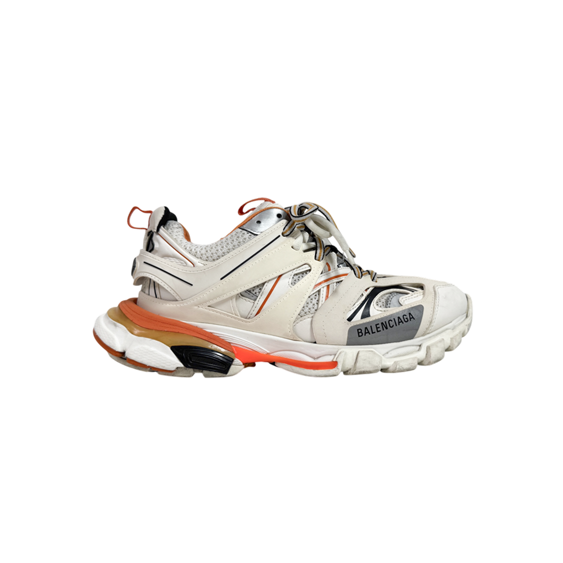 발렌시아가 남성 트랙 스니커즈 흰주 542023W1GB19059 40(Balenciaga Men Track Sneakers White)