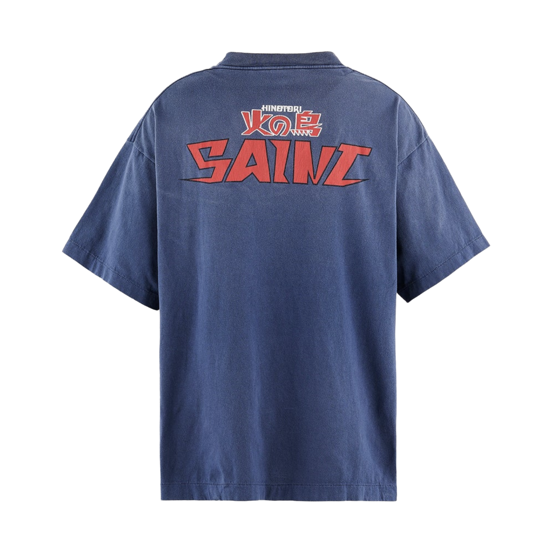 세인트 마이클 x 피닉스 숏슬리브 티셔츠 세인트 네이비 - 26AW(Saint Mxxxxxx x Phoenix S/S T-Shirt Saint Navy - 26AW) - 2