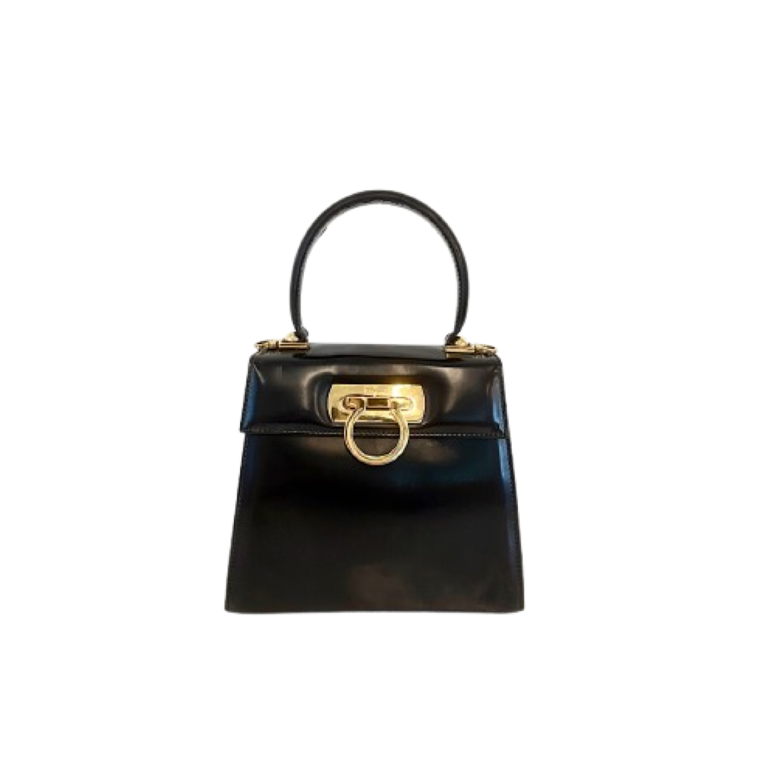 IT97LUE6EF9M Ferragamo Iconic Top Handle Small Bag