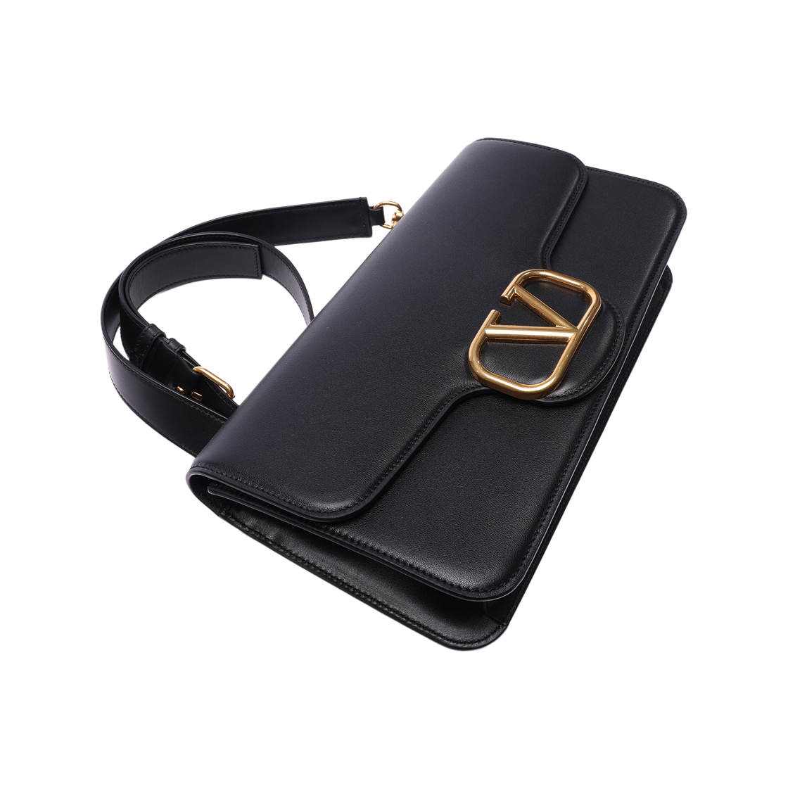 [25% 쿠폰] 발렌티노 로코 메신저백 블랙([25% 쿠폰] Valentino Loco Messenger Bag Black) - 5