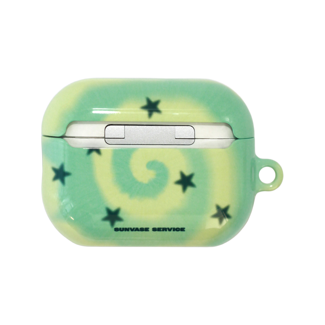 선베이스서비스 힙노틱 스타 케이스 라임 (에어팟)(sunvase service HYPNOTIC STAR CASE_LIME (airpods)) - 2