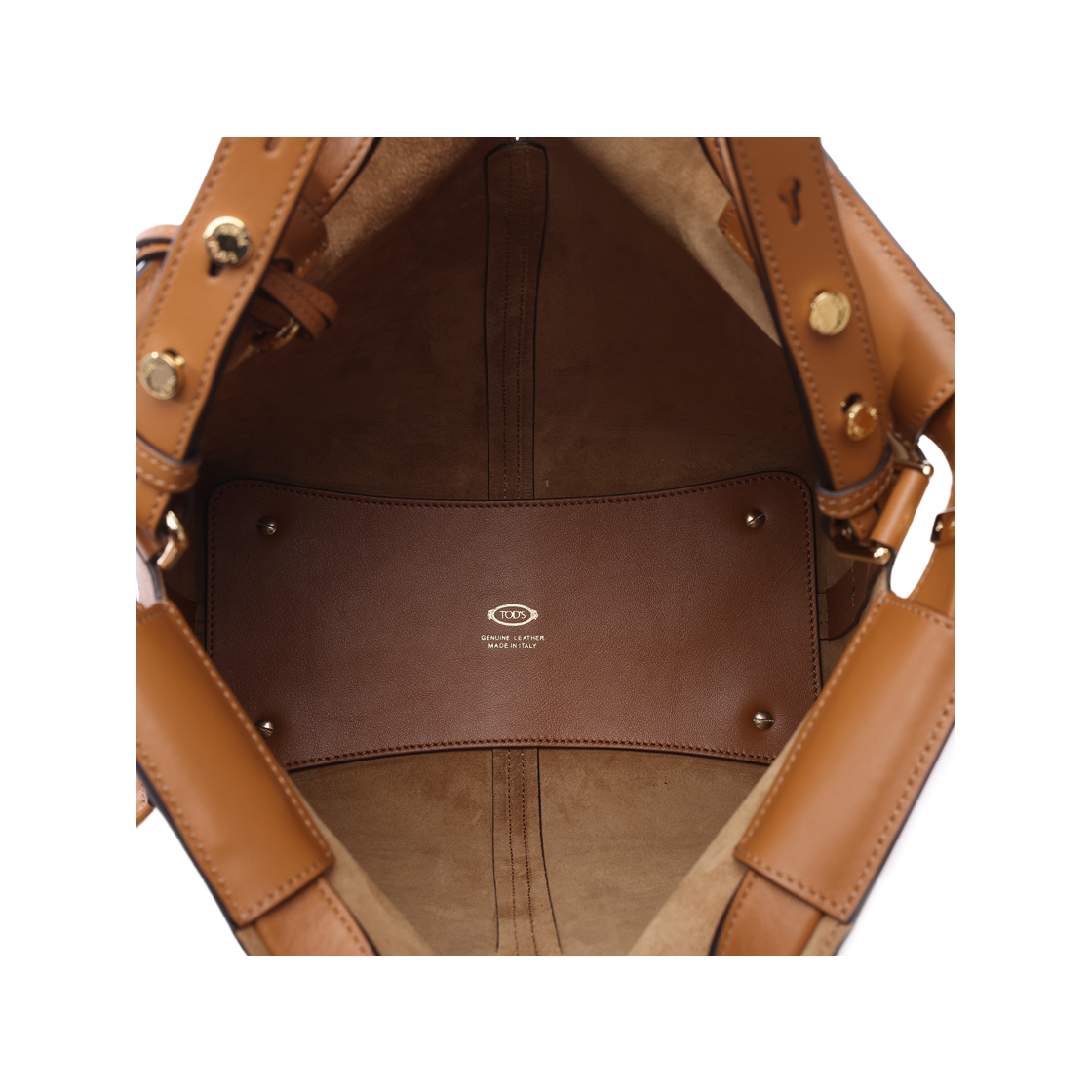 [25% 쿠폰] 토즈 레더 스몰 디아이 백 폴리오 브라운([25% 쿠폰] Tod's Di Bag Folio in Leather Small Brown) - 6