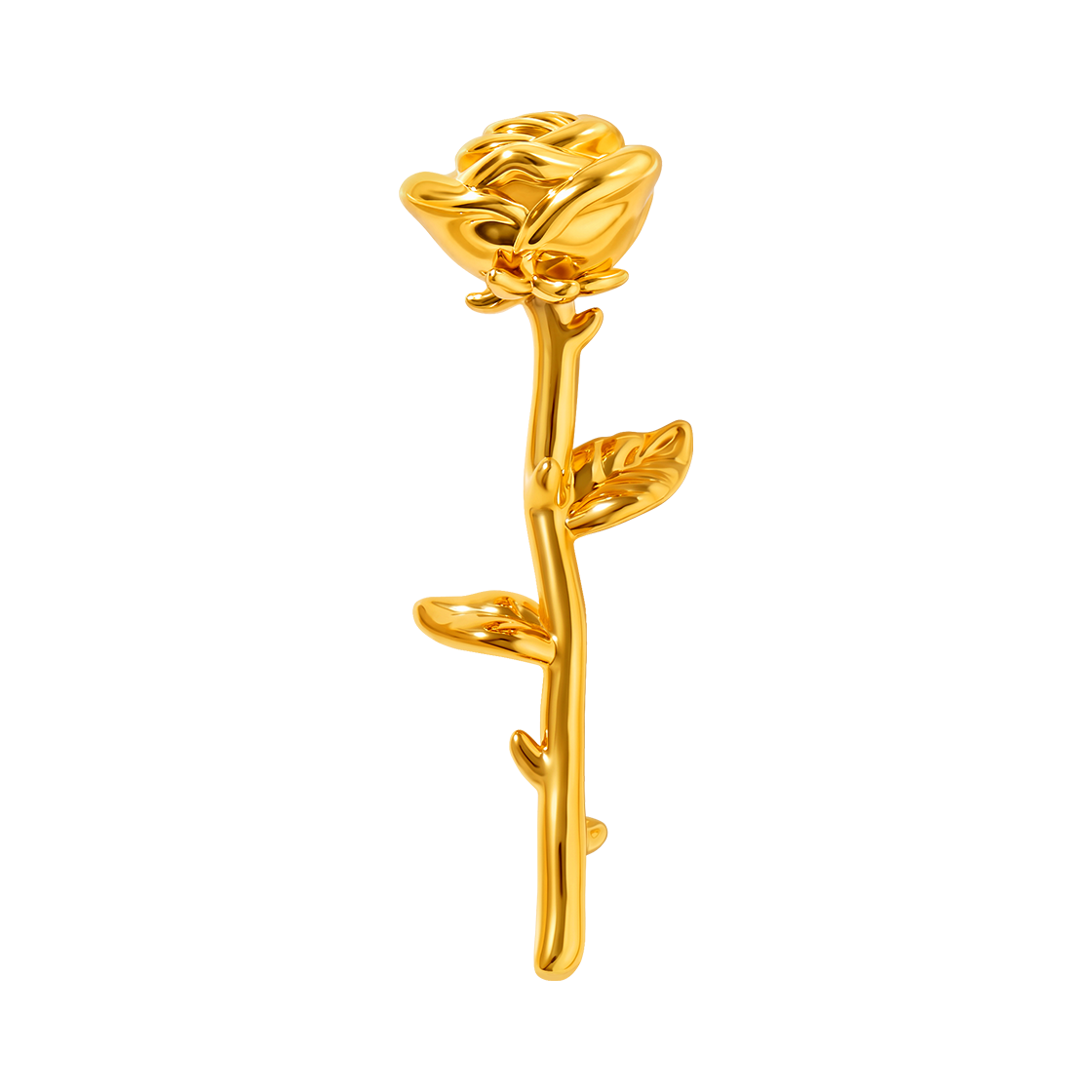 P0000OZR GOLDPANG 24K Gold Rose Object 1g + Cork Vase