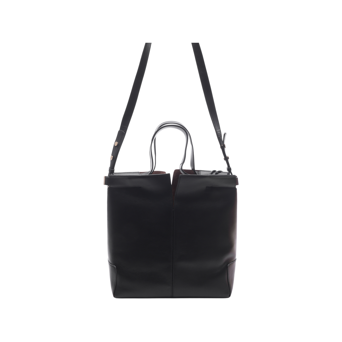 [25% 쿠폰] 토즈 레더 스몰 디아이 백 폴리오 블랙([25% 쿠폰] Tod's Di Bag Folio in Leather Small Black) - 4