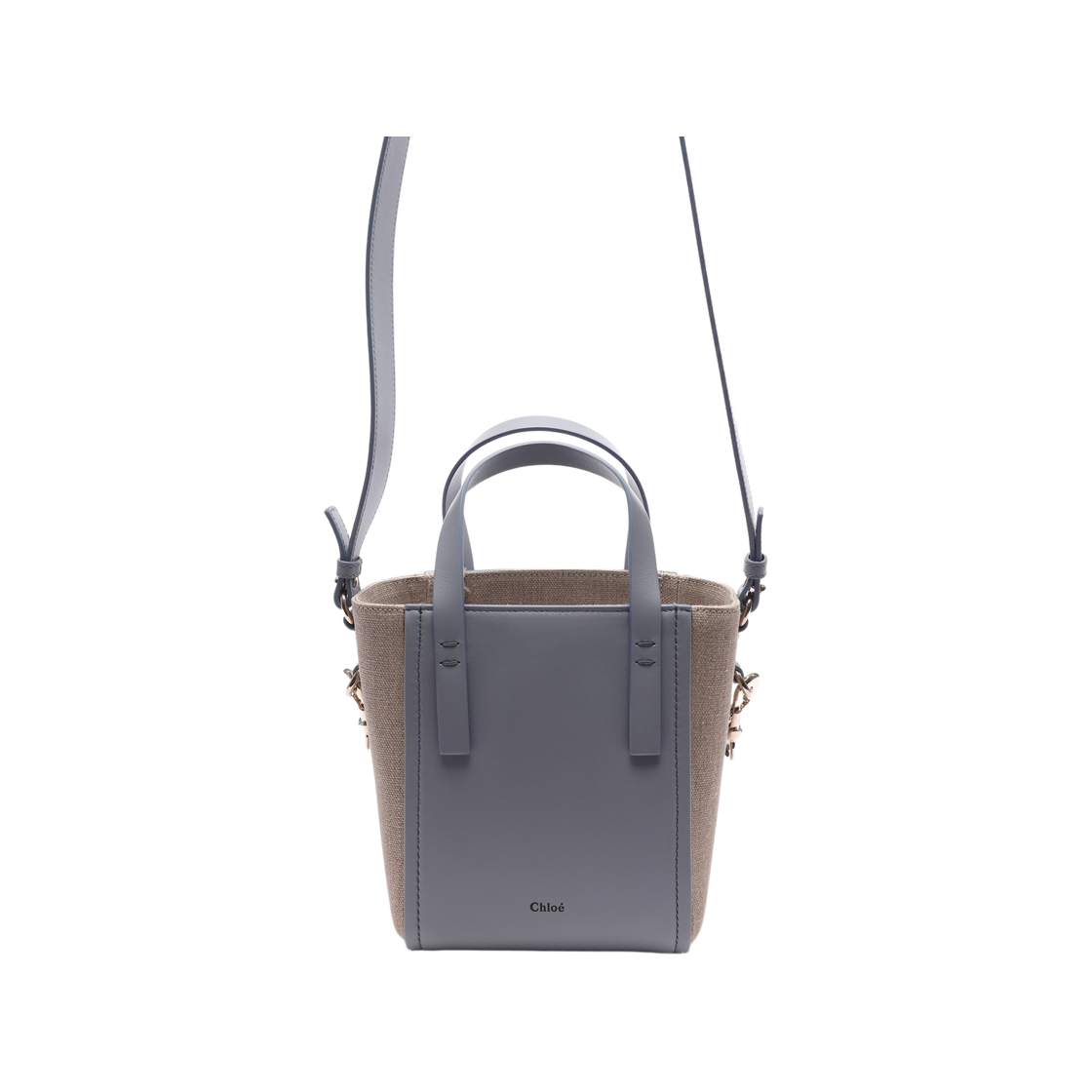 [25% 쿠폰] 끌로에 센스 스몰 토트백 스톰 블루([25% 쿠폰] Chloe Sense Small Tote Bag Storm Blue) - 4