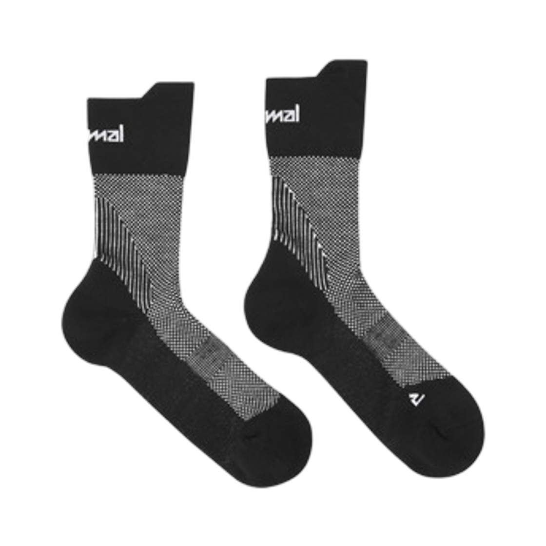 노말 러닝 삭스 블랙(Nnormal Running Socks Black)