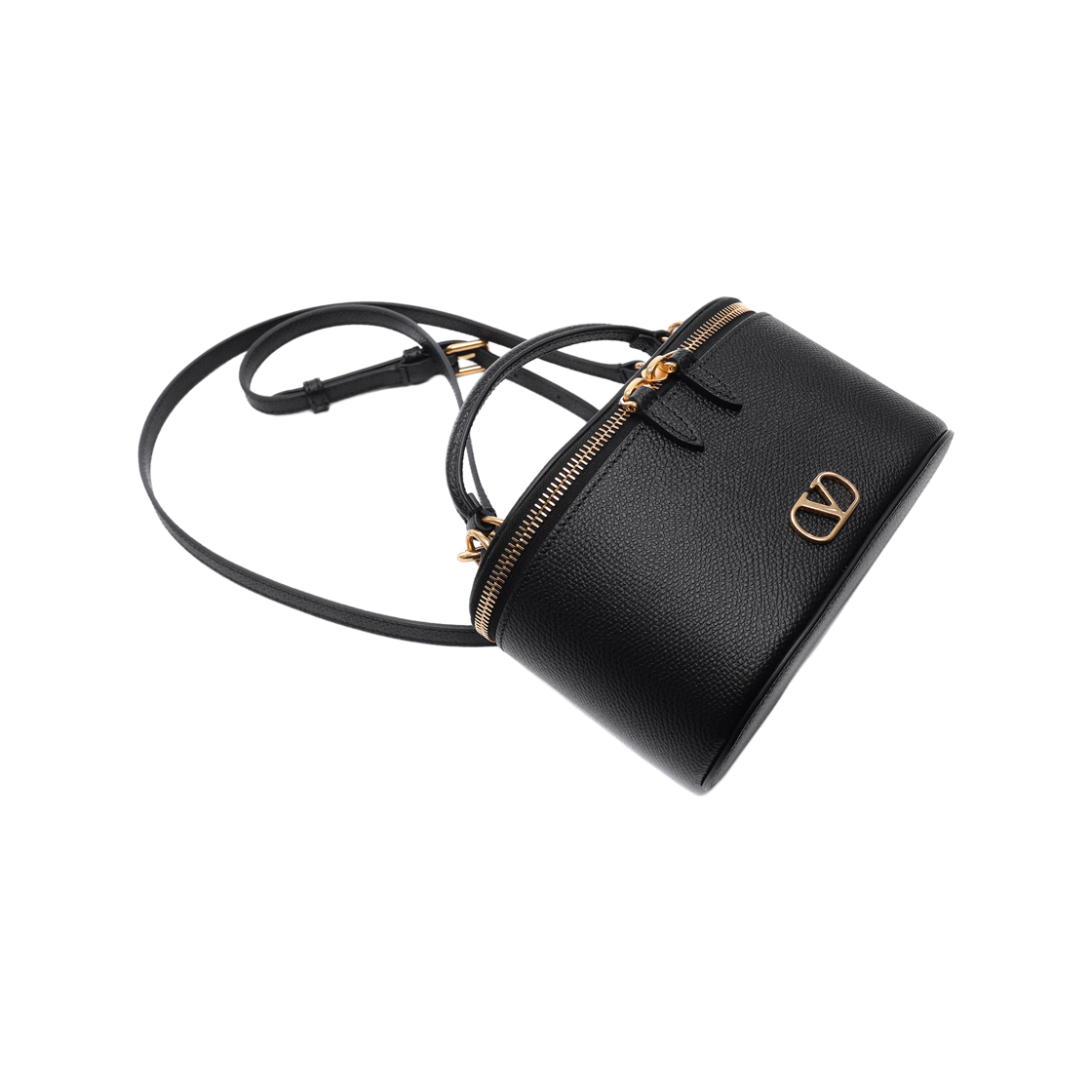[25% 쿠폰] 발렌티노 레더 미니 숄더백 블랙([25% 쿠폰] Valentino Leather Mini Shoulder Bag Black) - 5