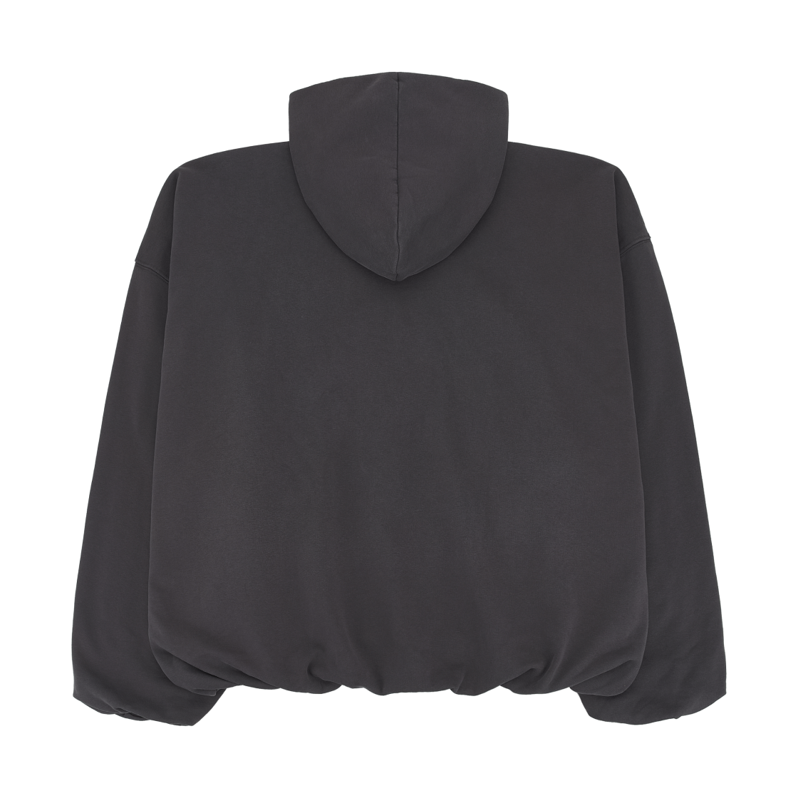이지 갭 엔지니어드 바이 발렌시아가 로고 후드 다크 그레이(Yeezy Gap Engineered By Balenciaga Logo Hoodie Dark Grey) - 2