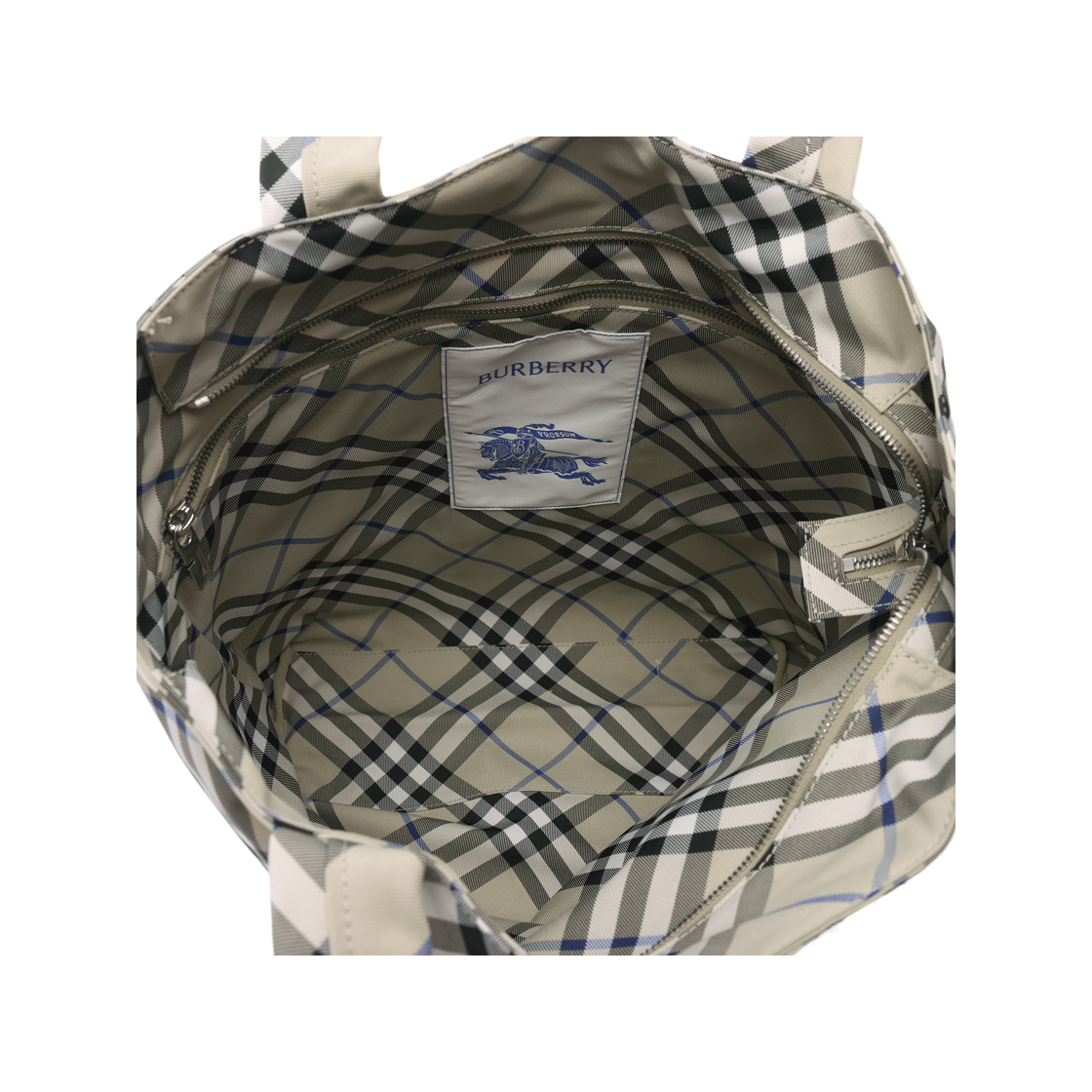 [25% 쿠폰] 버버리 체크 토트백 리첸([25% 쿠폰] Burberry Check Tote Bag Lichen) - 6