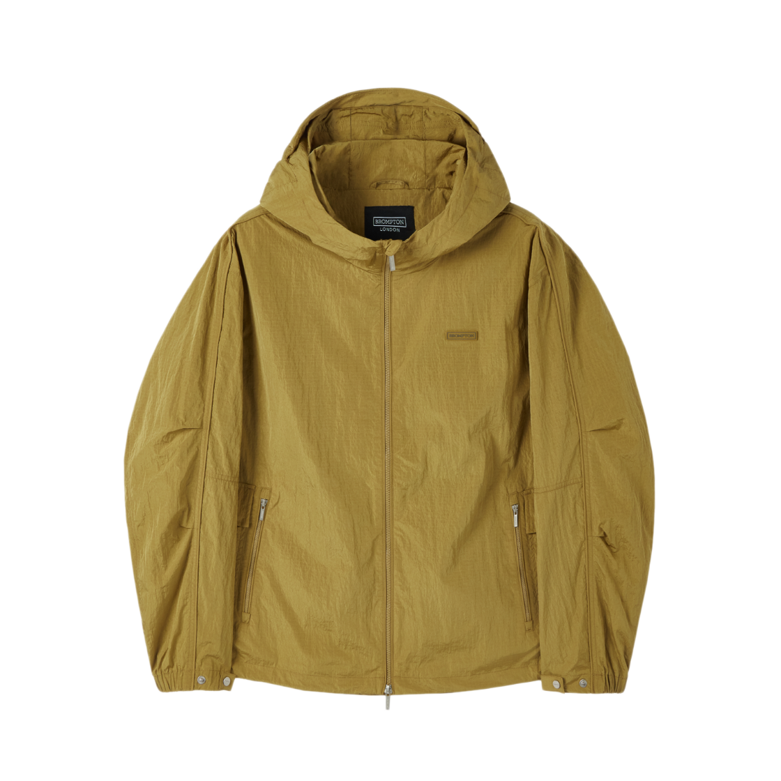 P253UJP101042 BROMPTON LONDON Explore Hood Jumper Mustard