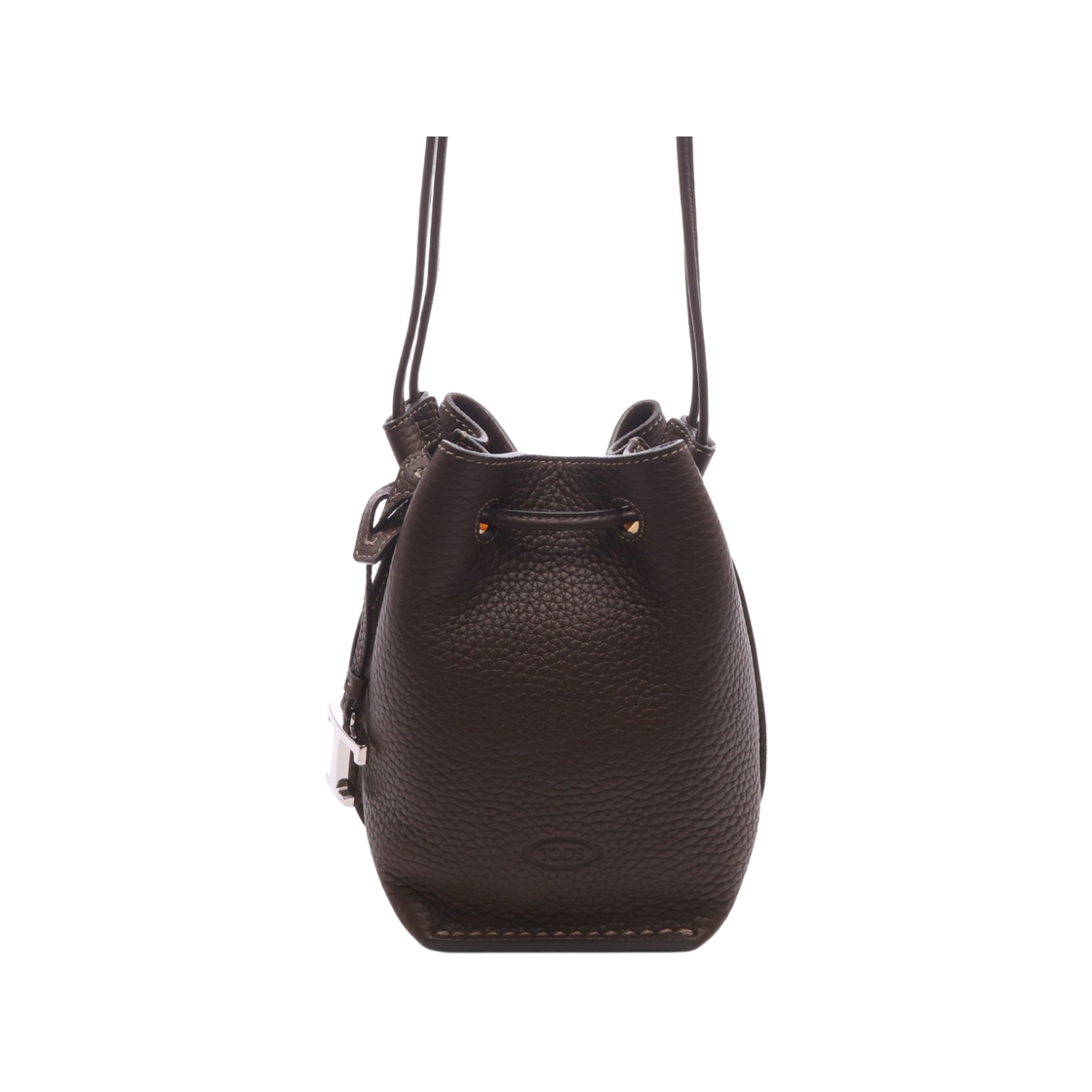 XBWBUZT0000 WNT S611 25 [25% 쿠폰] Tod's Bucket Bag in Leather Micro Brown