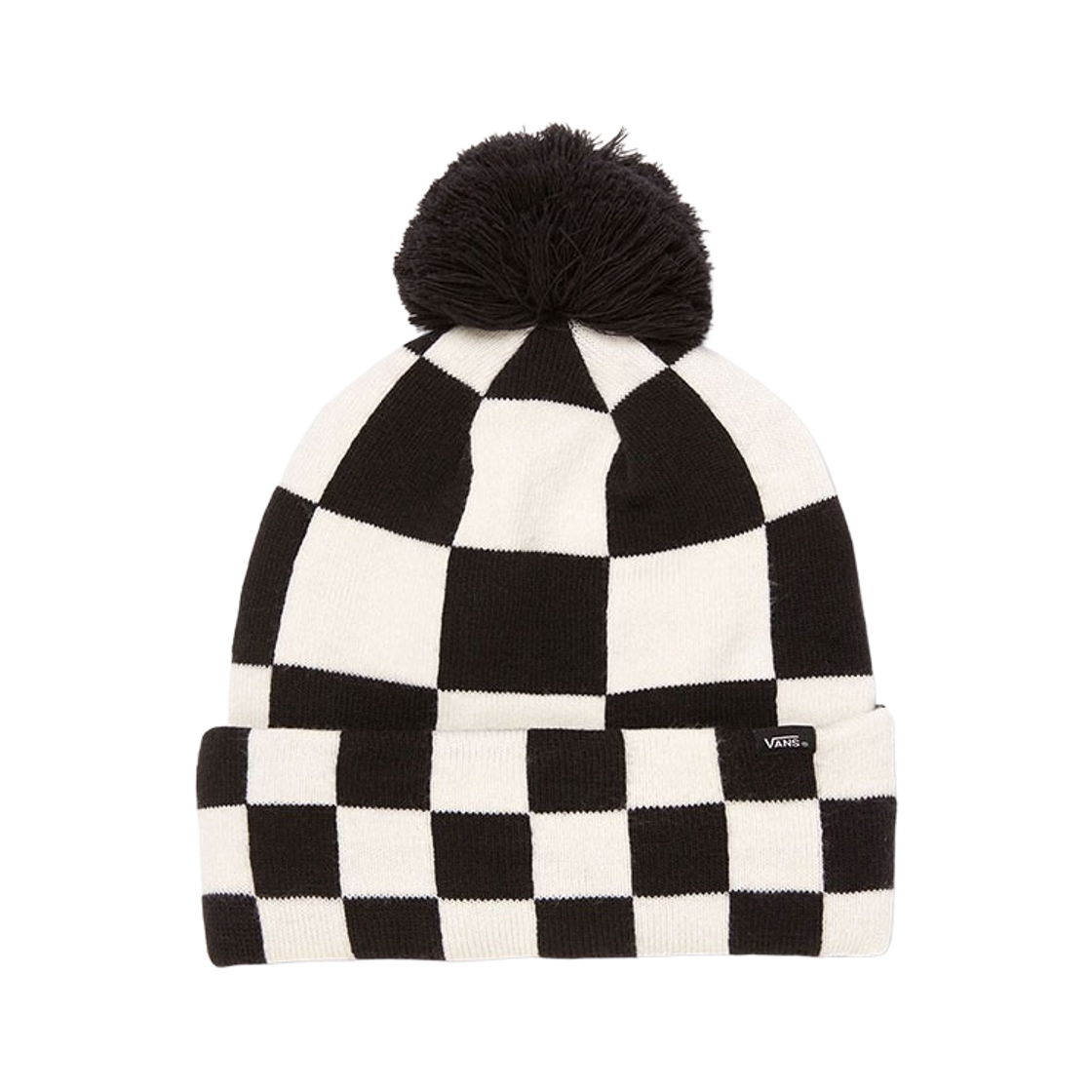 VN000HTUDAK Vans Spirit Pom Beanie Black Turtle Dove