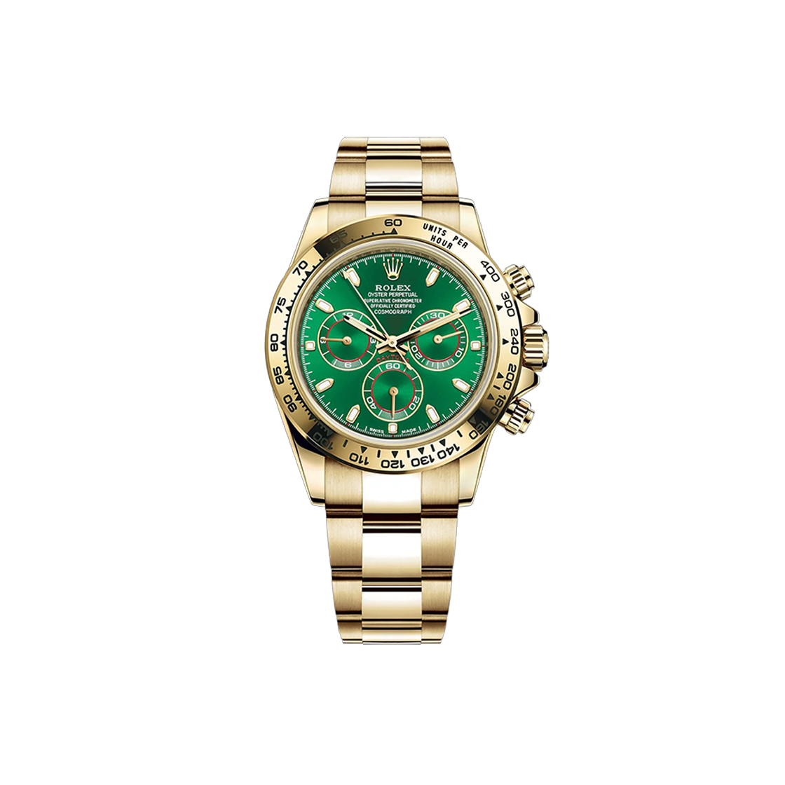 ITA2FTJTVOGQ Rolex Daytona Green Bar Oyster No. 8457