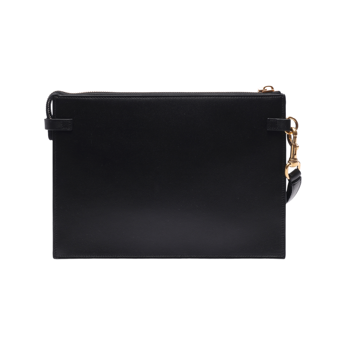 [25% 쿠폰] 발렌티노 브이로고 시그니쳐 카프스킨 파우치 블랙([25% 쿠폰] Valentino Vlogo Signature Calfskin Pouch Black) - 4