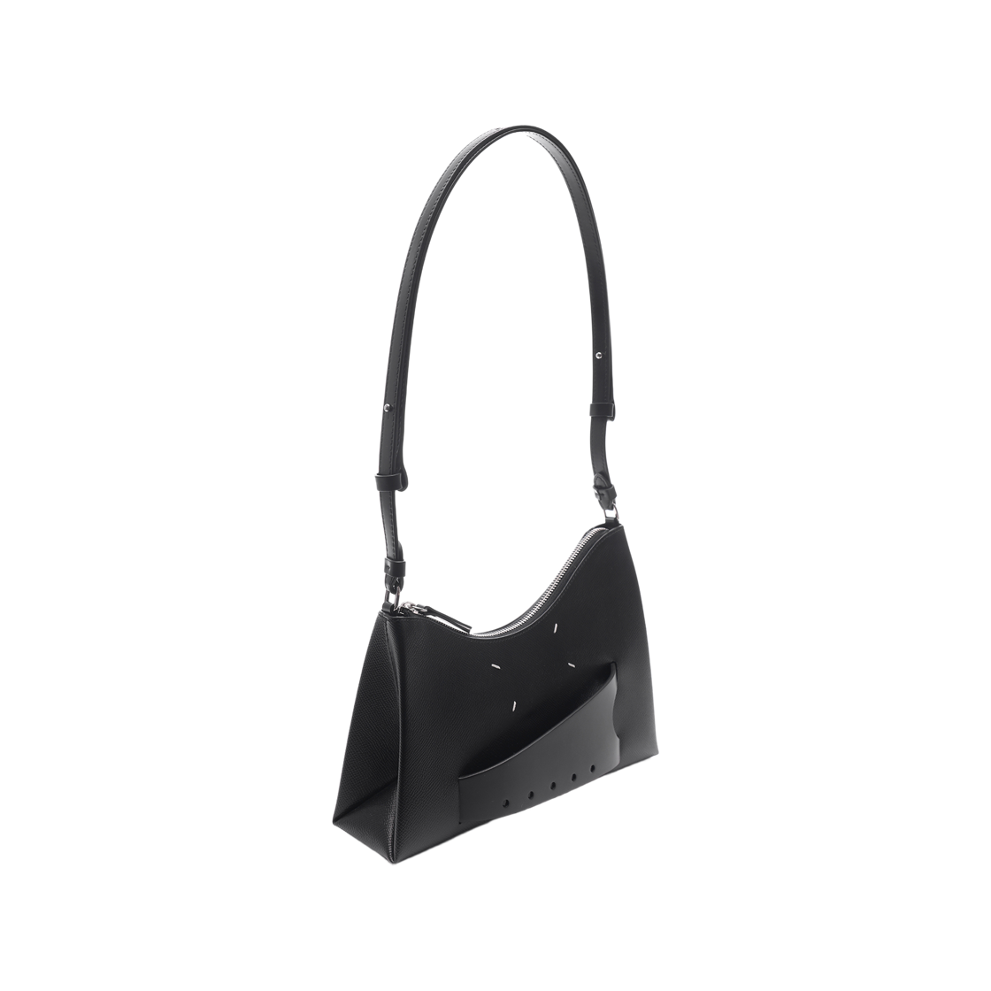 [25% 쿠폰] 메종 마르지엘라 스내치드 스몰 호보백 블랙([25% 쿠폰] Maison Margiela Snatched Small Hobo Bag Black) - 3