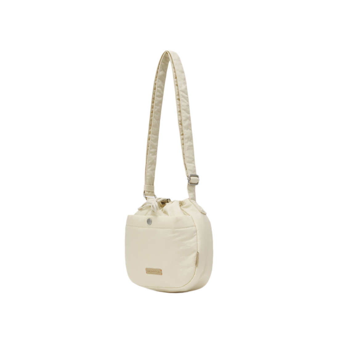 브롬톤 런던 퀼팅 드로스트링 백 크림(BROMPTON LONDON Quilted Drow String Bag Cream) - 2