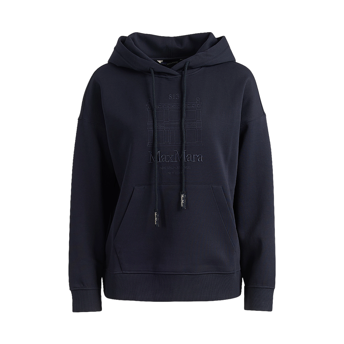 SMMANDREA 005 [15% 쿠폰] (W) S Max Mara Andrea Cotton Hoodie Navy