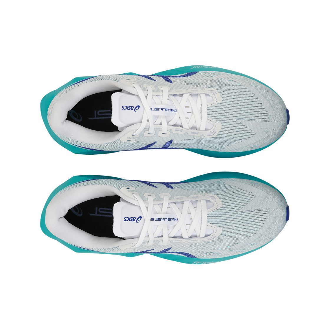 아식스 노바블라스트 6 화이트 에너지 아쿠아(Asics Novablast 6 White Energy Aqua) - 5