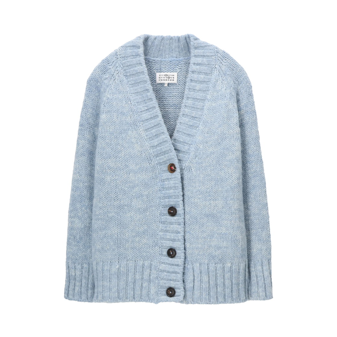 SI0GP0004 S17802 488M [25% 쿠폰] (W) Maison Margiela Botanical Dye Cardigan Pale Blue