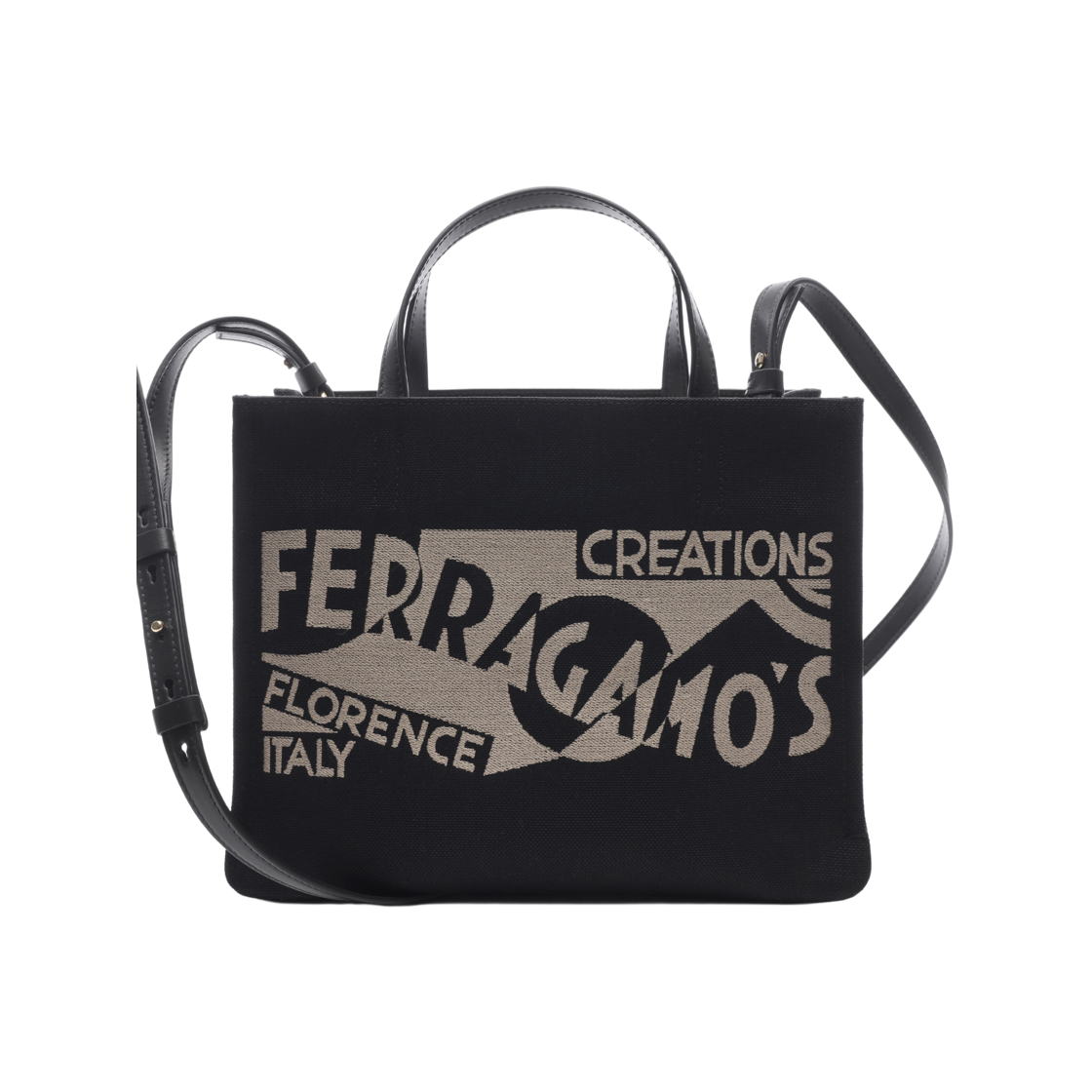 21 9476 776548 24F [25% 쿠폰] Ferragamo Logo Tote Bag S Black