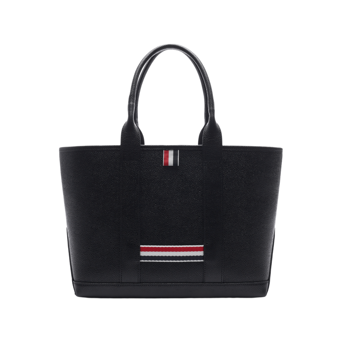[25% 쿠폰] 톰브라운 페블 그레인 스몰 툴 토트백 블랙([25% 쿠폰] Thom Browne Pebble Grain Small Tool Tote Bag Black) - 2