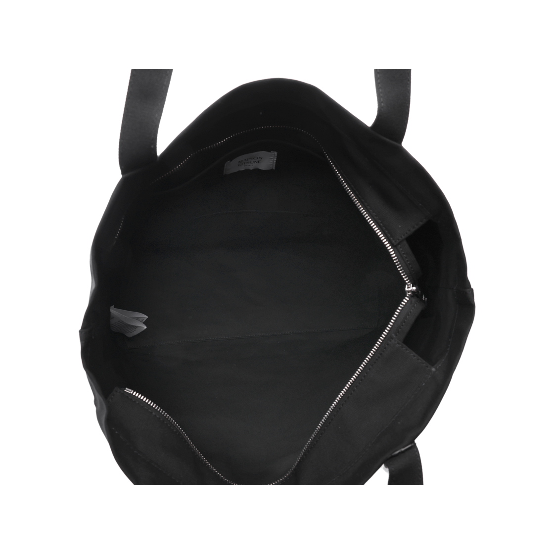[25% 쿠폰] 메종키츠네 폭스 헤드 라지 토트백 블랙([25% 쿠폰] Maison Kitsune Fox Head Large Tote Bag Black) - 6
