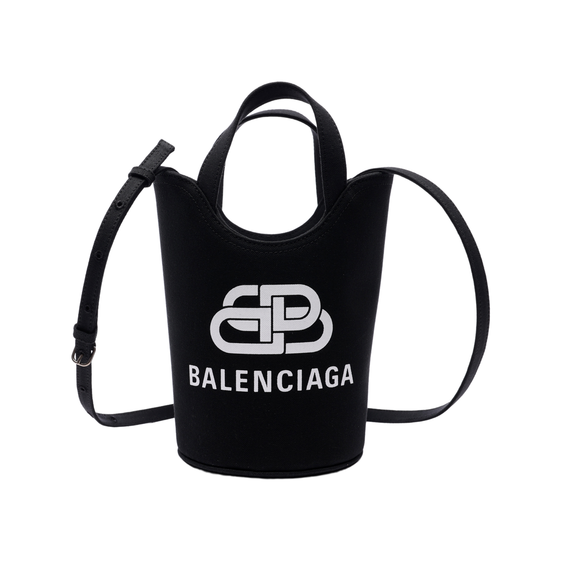 619979_2HH13_1090_21F [25% 쿠폰] Balenciaga Wave Extra Small Tote Bag Black