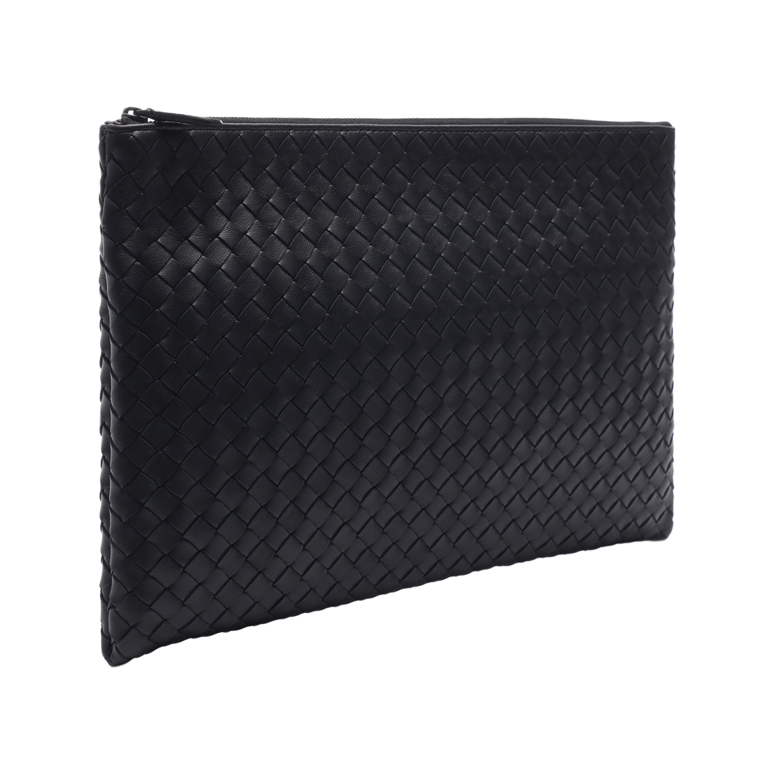 [15% 쿠폰] 보테가 베네타 인트레치아토 스트랩 클러치 블랙([15% 쿠폰] Bottega Veneta Intrecciato Strap Clutch Black) - 3