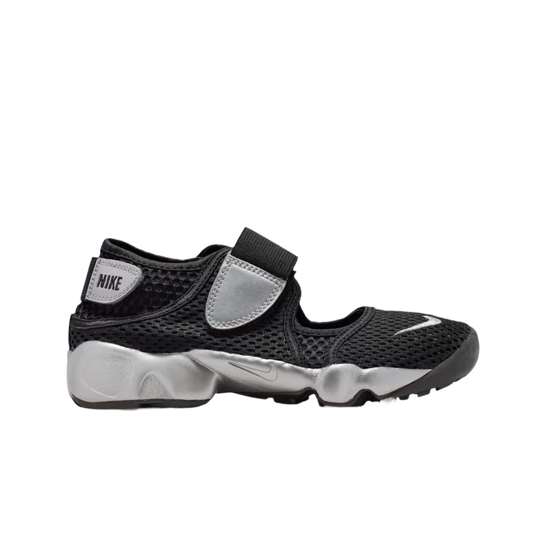 IV5362-001 (GS/PS) Nike Rift 2 SE Black Metallic Silver