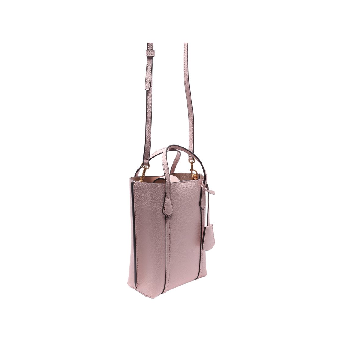 [25% 쿠폰] 토리버치 페리 미니 N/S 토트백 로즈 골드([25% 쿠폰] Tory Burch Perry Mini N/S Tote Bag Rose Gold) - 3