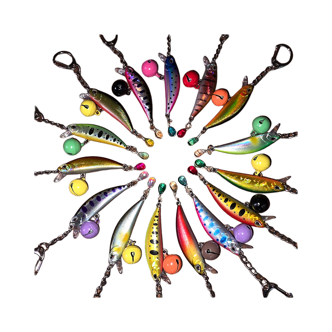 체리드라이버 럭키 루어 미노우 키링(Cherry Driver Lucky Lure Minnow Keyring) - 2